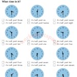 PDF Worksheets Telling The Time Telling Time Worksheets