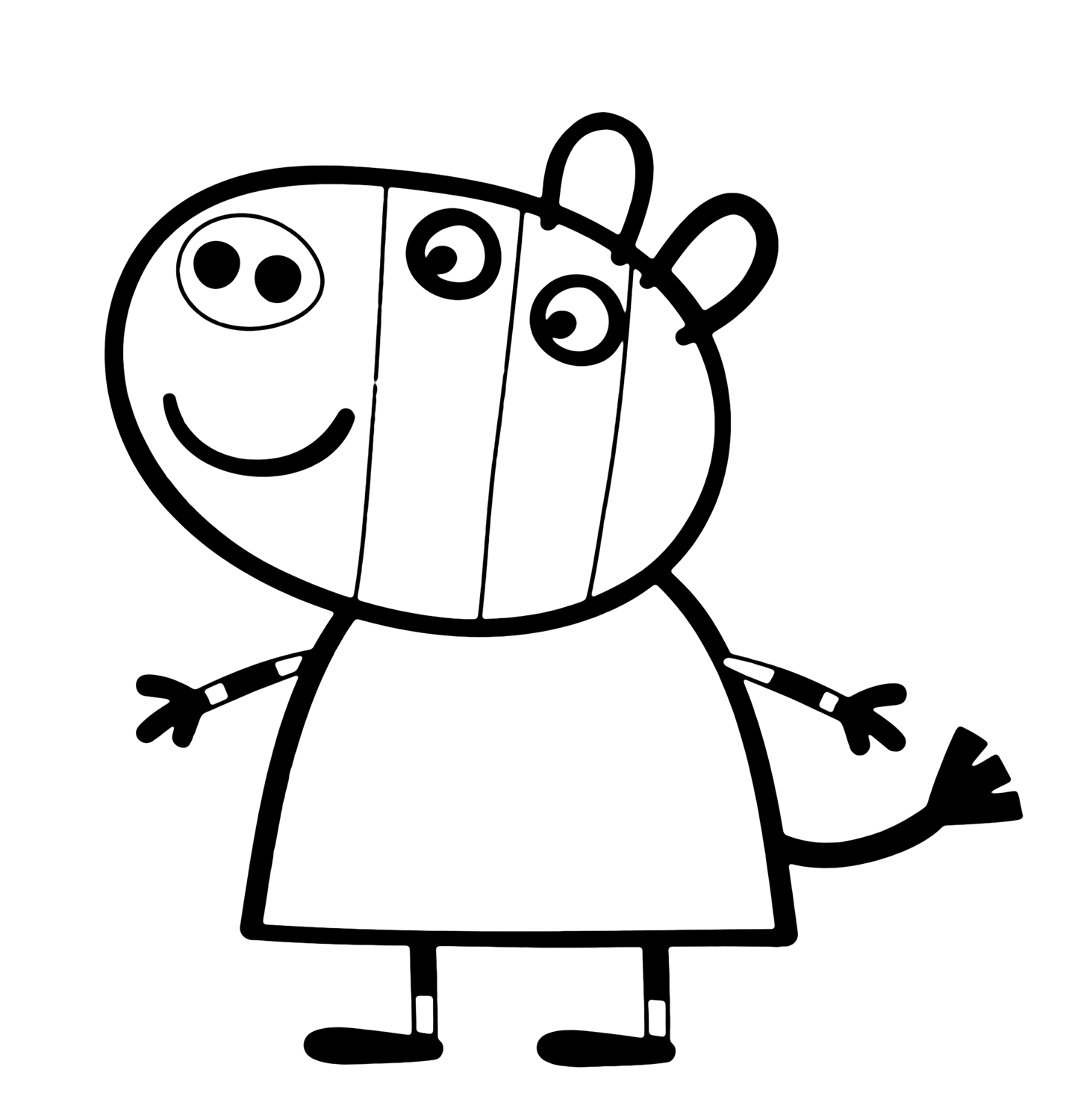 Peppa Coloring Pages