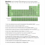 Periodic Table Of Elements Worksheets 15 Worksheets Worksheets