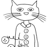 Pete The Cat Coloring Page Coloring Home