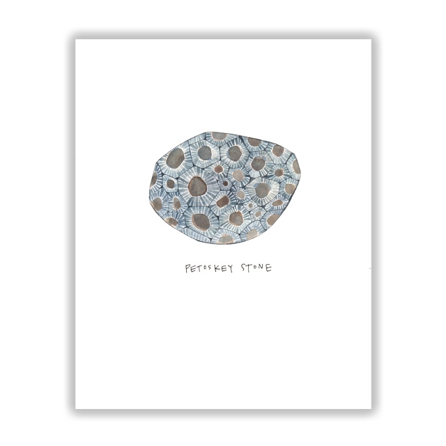 Petoskey Stone PRINT