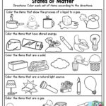 Physical Science Worksheets For Kindergarten Scienceworksheets