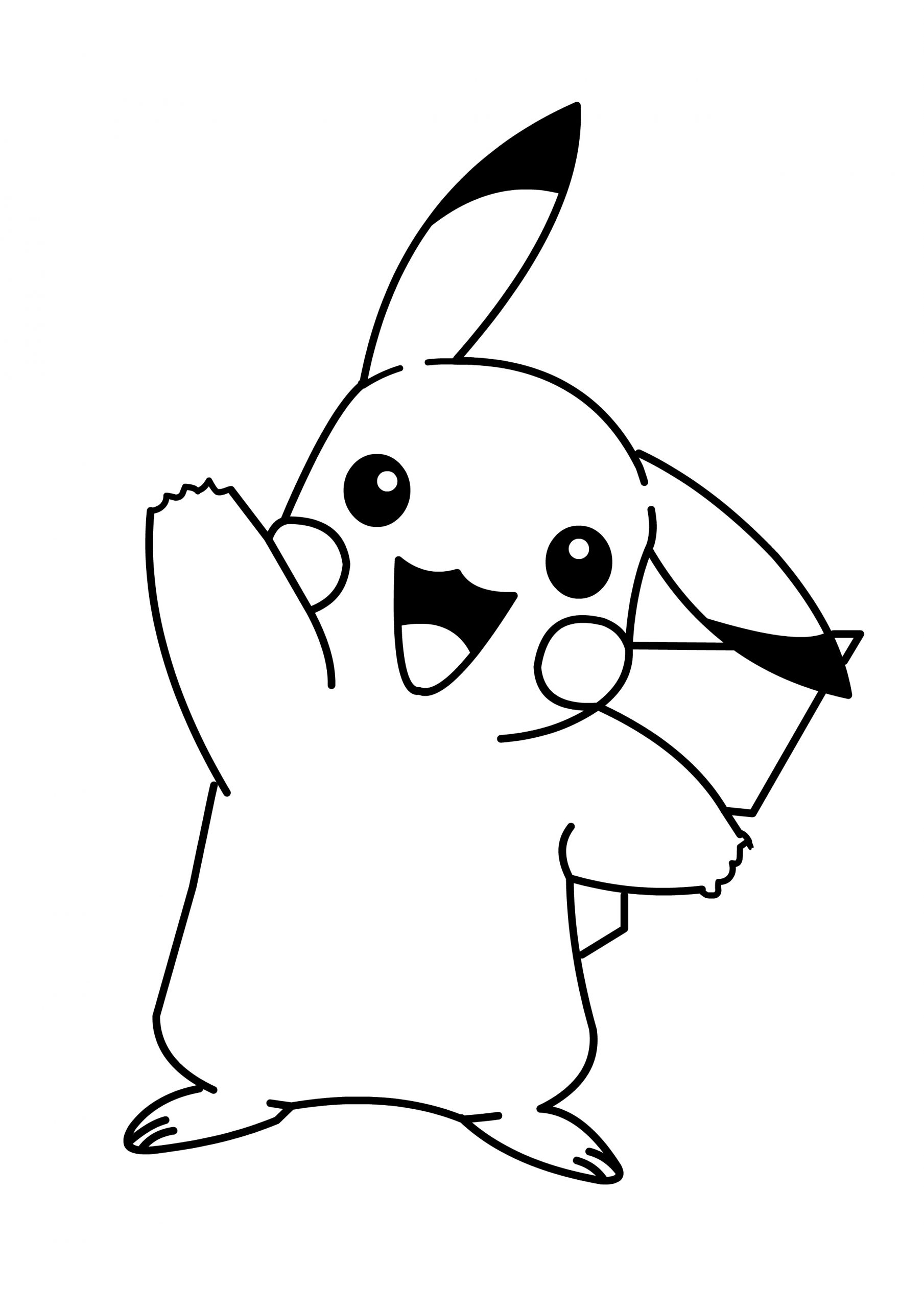 Pikachu Coloring Pages