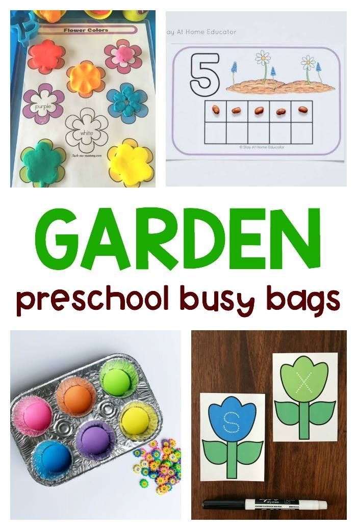 gardening printables for preschoolers