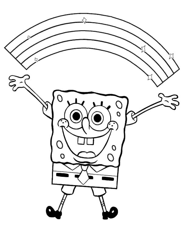 Spongebob Coloring Page