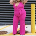 Plus Size Pink Jumpsuit Natalie In The City