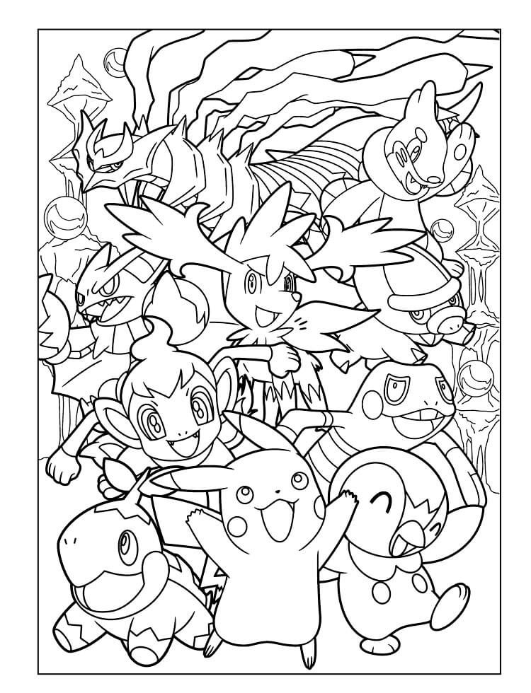 Free Pokemon Coloring Pages