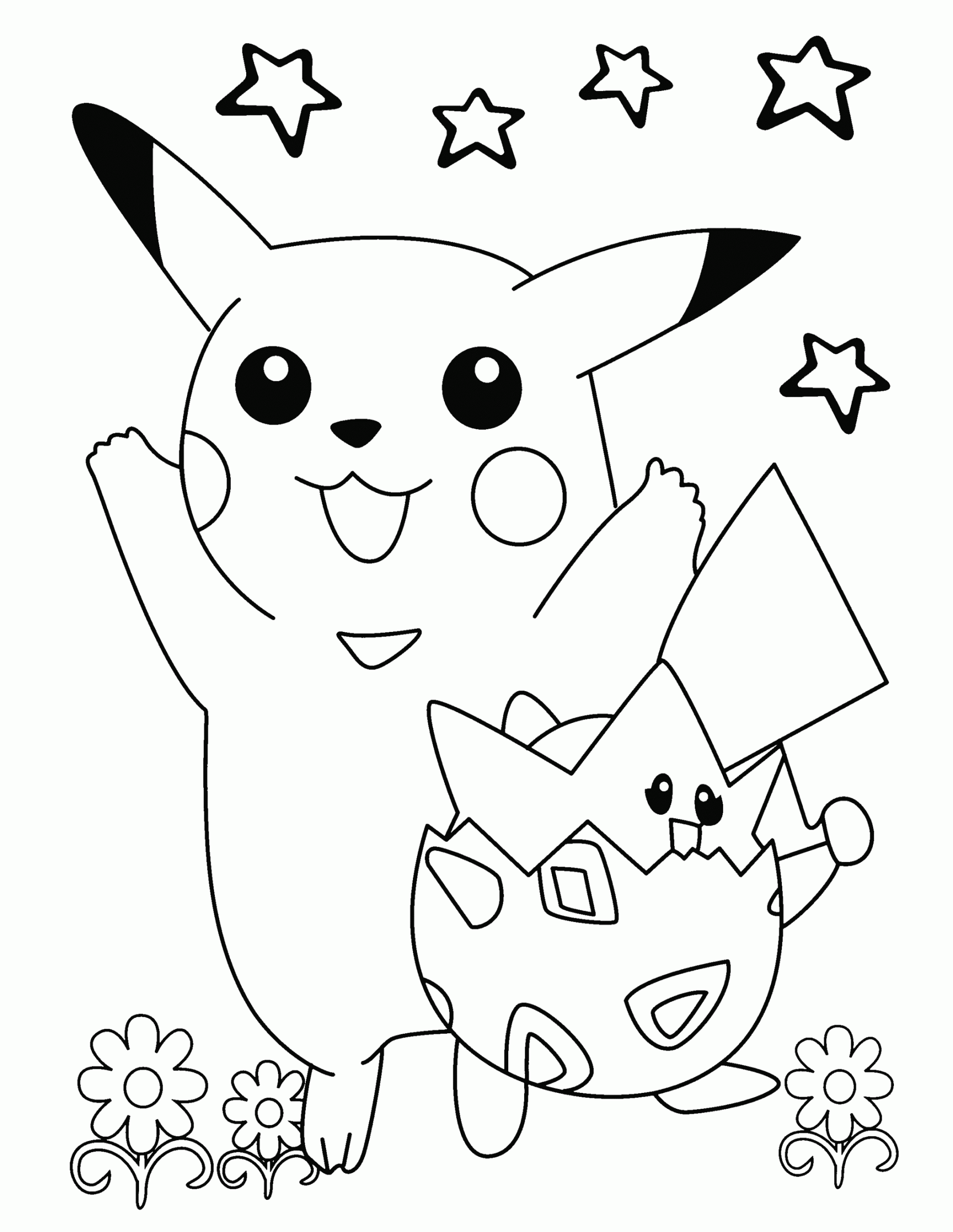 Pokemon coloring pages 05