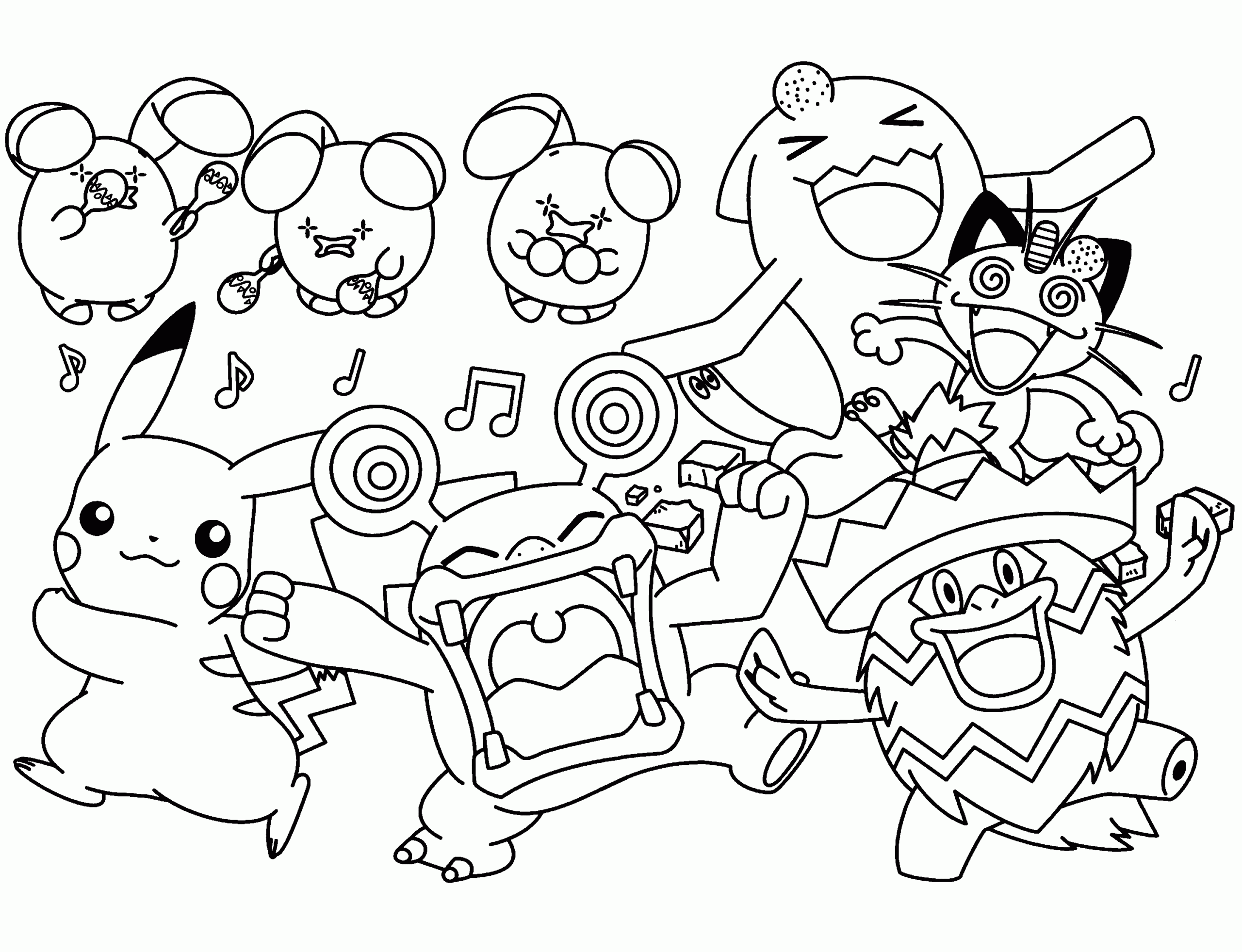 Pokemon Coloring Pages For Adults Coloring Home