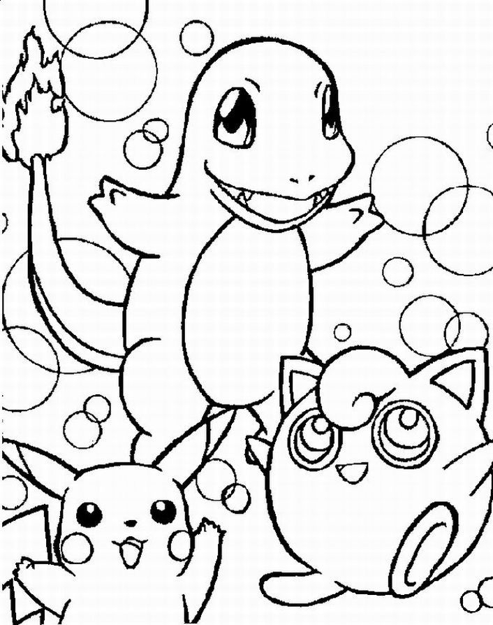 free printable pokemon coloring pages