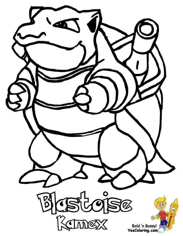 Pokemon Free Printable Coloring Pages