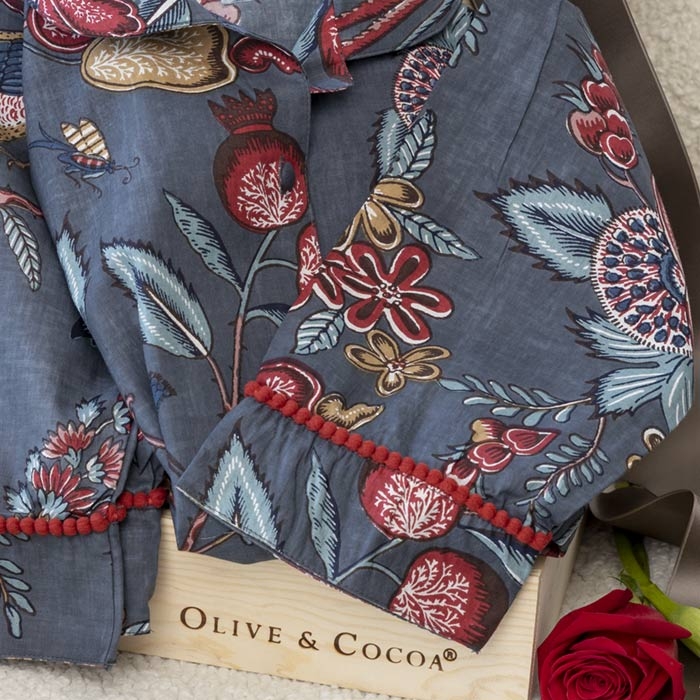 Pomegranate Garden Pajamas Pajamas Robes Olive Cocoa LLC