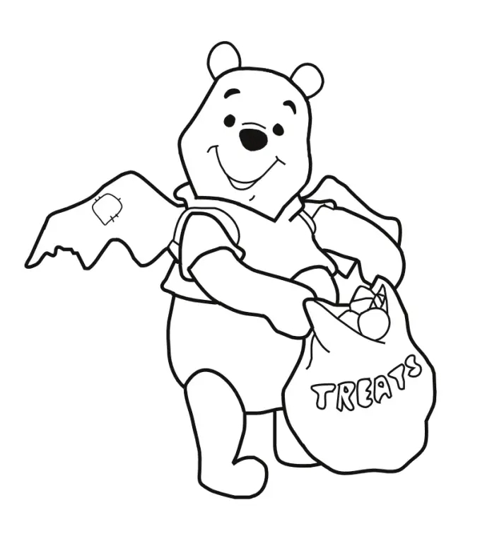Pooh Bear Coloring Pages