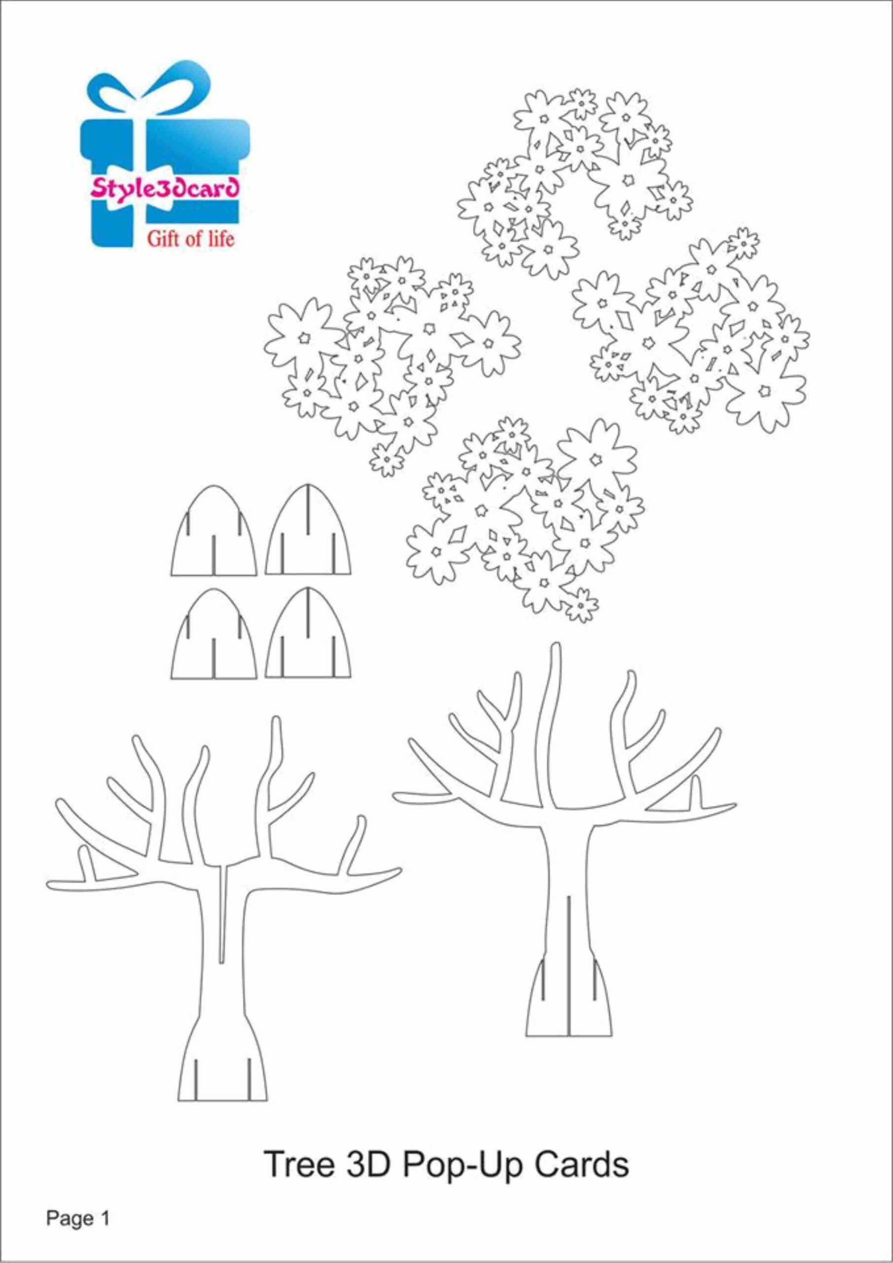Pop Up Card Templates Free Printable Sarseh