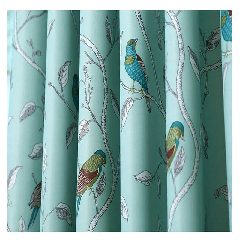 Popular Bird Print Curtains Buy Cheap Bird Print Curtains Lots From 