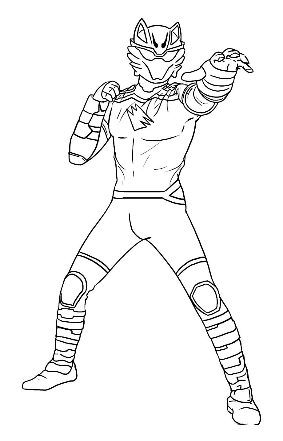 Power Rangers Coloring Pages Soakploaty