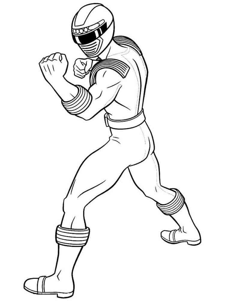 Power Rangers Coloring Pages