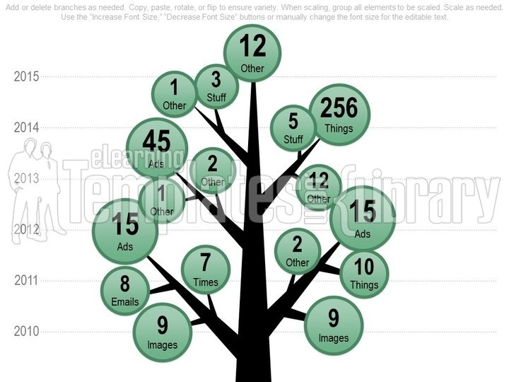 PowerPoint Tree Diagram Graphic PPT Graphics Template