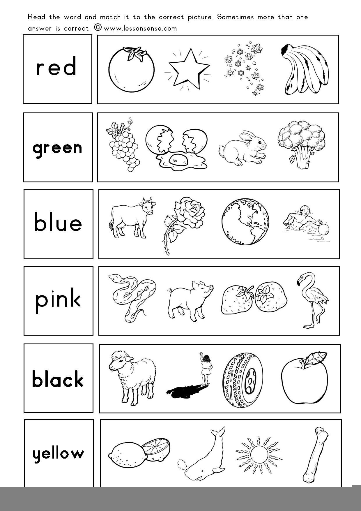 Pre K Ela Worksheets Language Worksheets