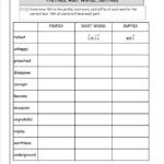 Prefixes And Suffixes Worksheet For 4th 8th Grade Lesson Planet