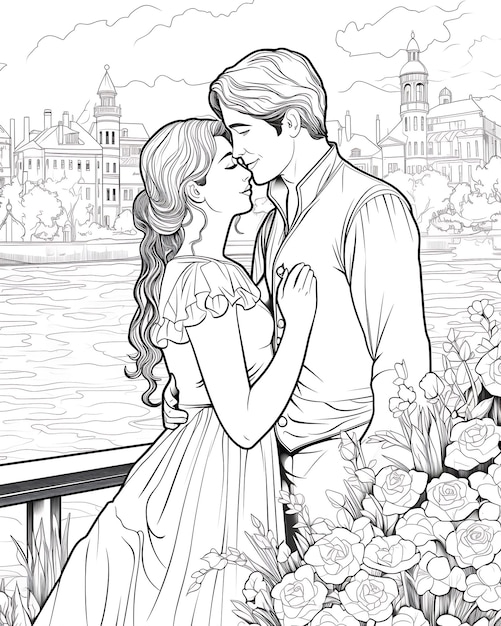 Premium Photo Coloring Book Pages For Adults Coloring Color Page