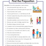 Preposition Practice Worksheet Preposition Worksheets