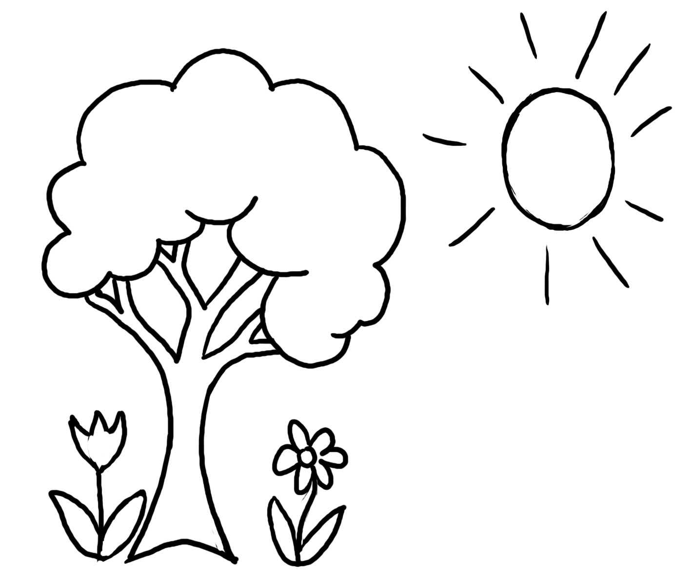 Preschool Coloring Pages