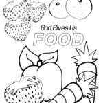 Preschool Food Coloring Pages Coloring Home