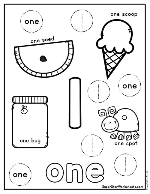 Preschool Number Worksheets Superstar Worksheets Worksheets Library