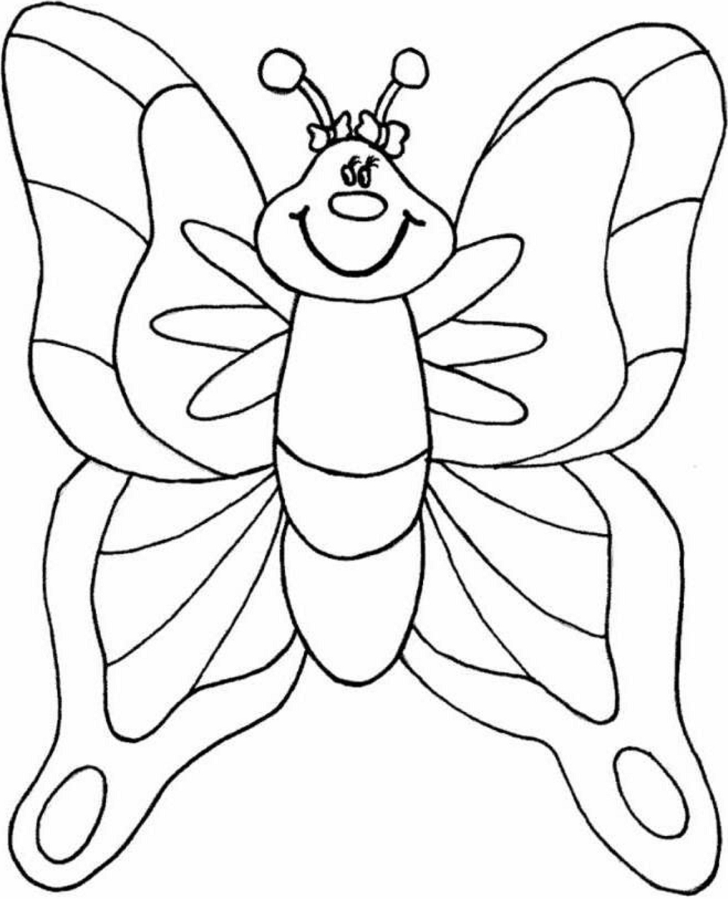 Printable Butterfly Coloring Pages