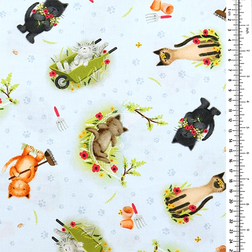 garden paw print
