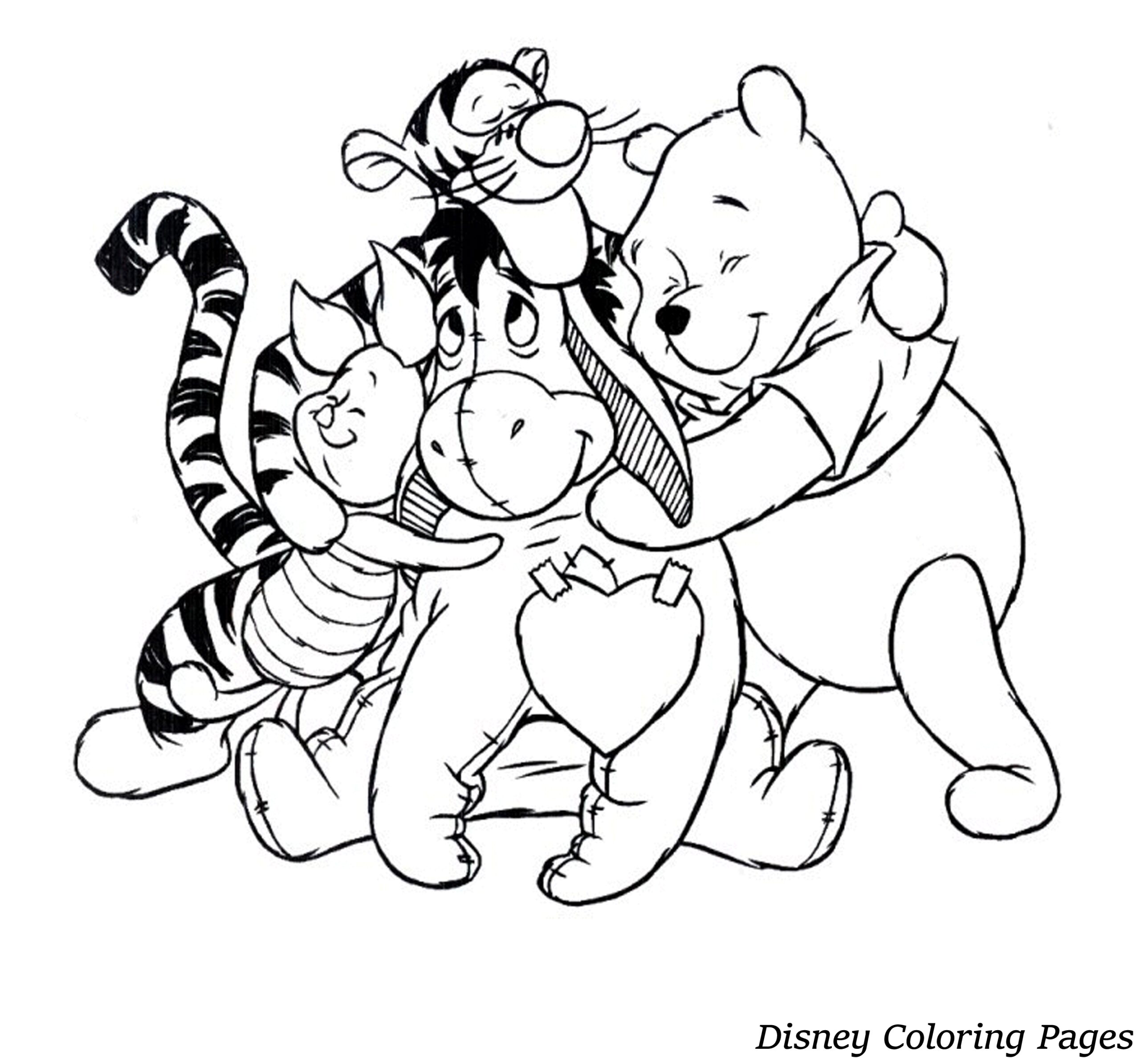 Print Out Coloring Pages Disney At GetDrawings Free Download