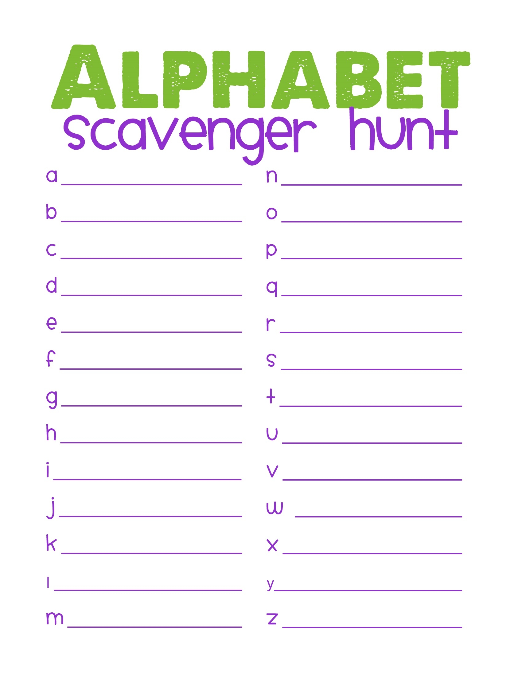 Printable ABC Worksheets Free Activity Shelter