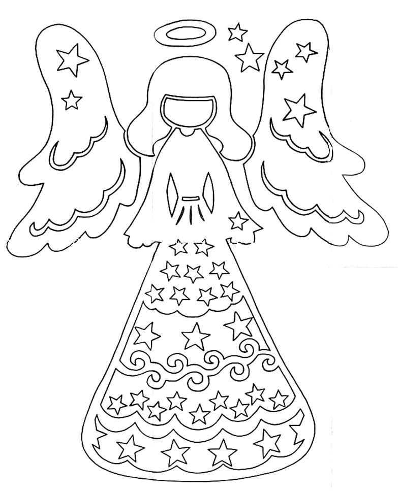 printable angel craft