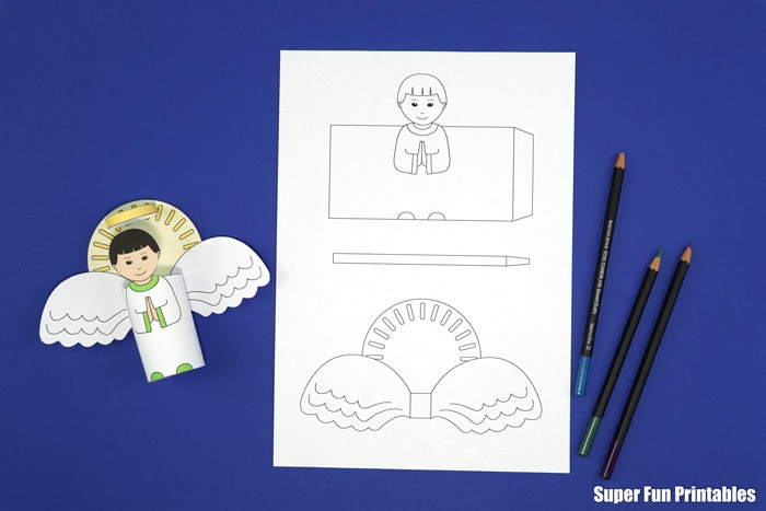Printable Angel Craft The Craft Train