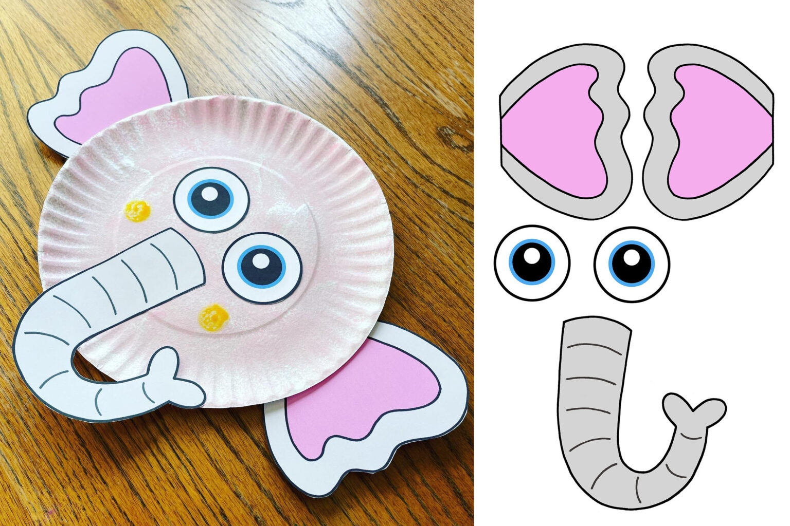 printable craft animal