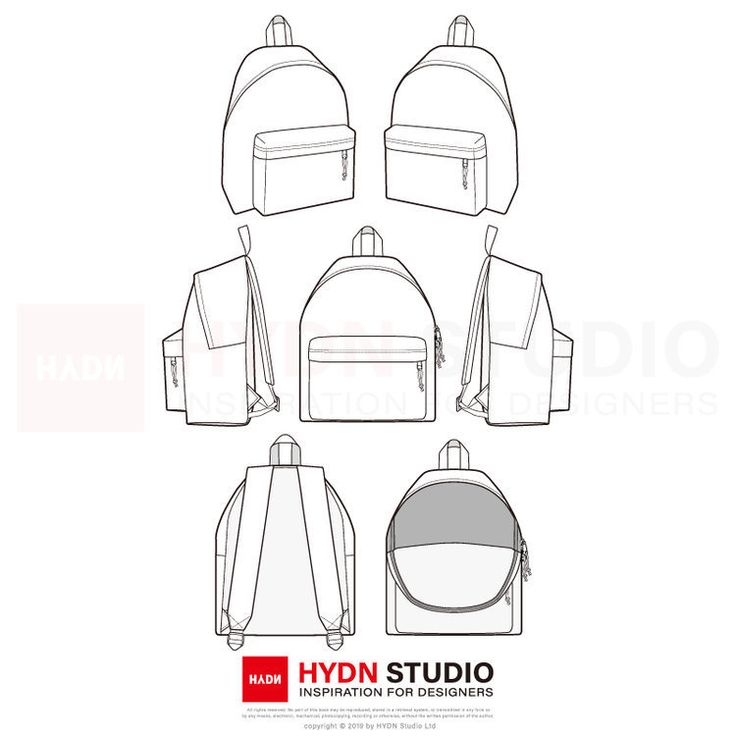 Printable Backpack Craft Template