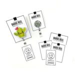 PRINTABLE Badge Reel Display Cards Digital PDF Display Cards Badge