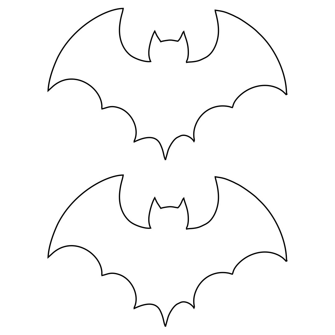 printable bat craft