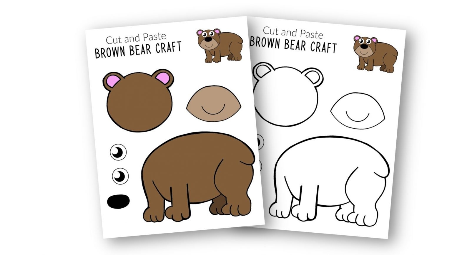 Printable Bear Craft Printable Word Searches