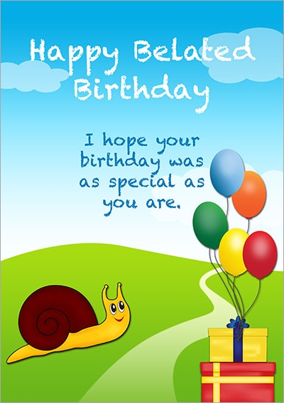 free printable belated birthday cards for him