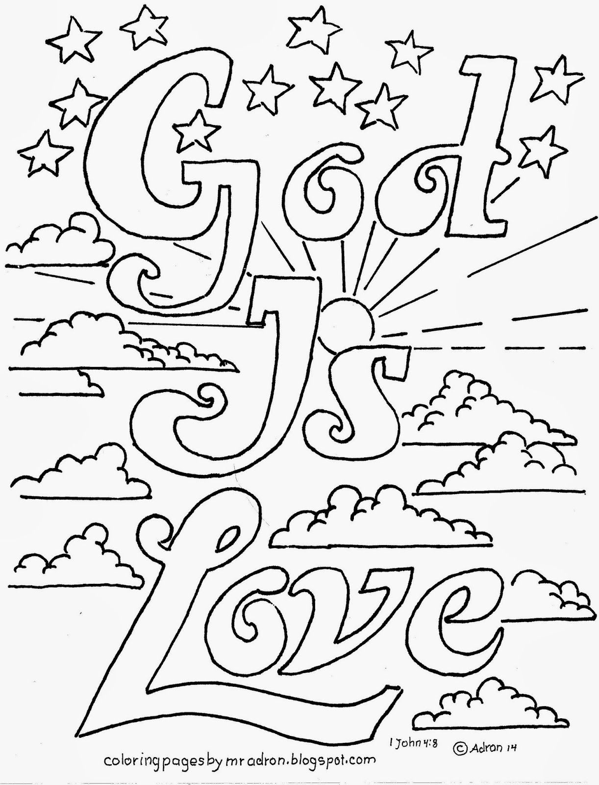 Printable Bible Coloring Pages Kids