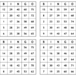 Printable Bingo Cards Free Printable Lab
