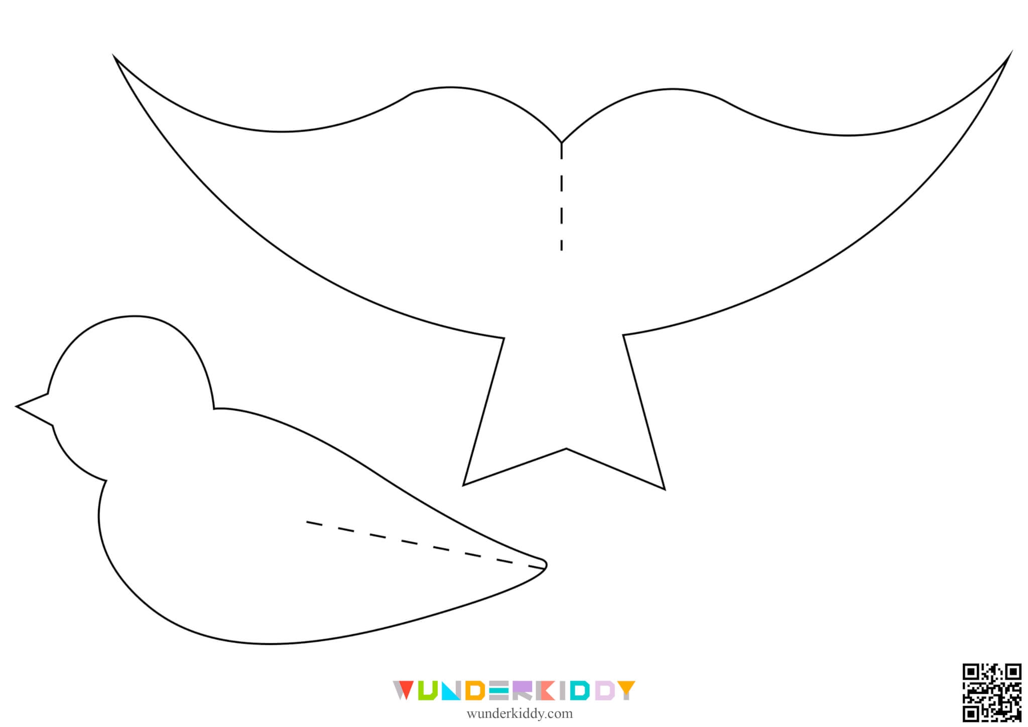 printable bird craft