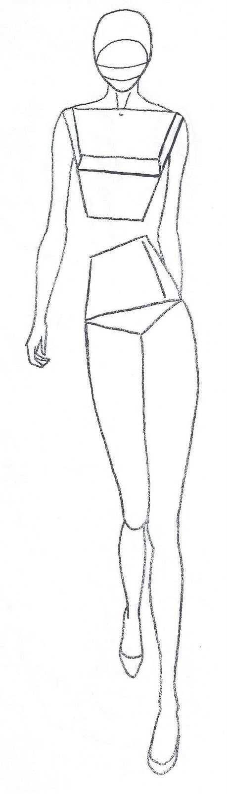 Printable Blank Fashion Design Templates Dsaesignal