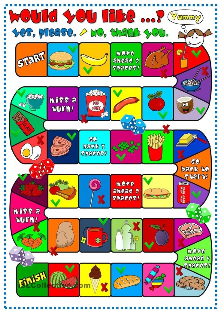 Printable Board Games For Kids