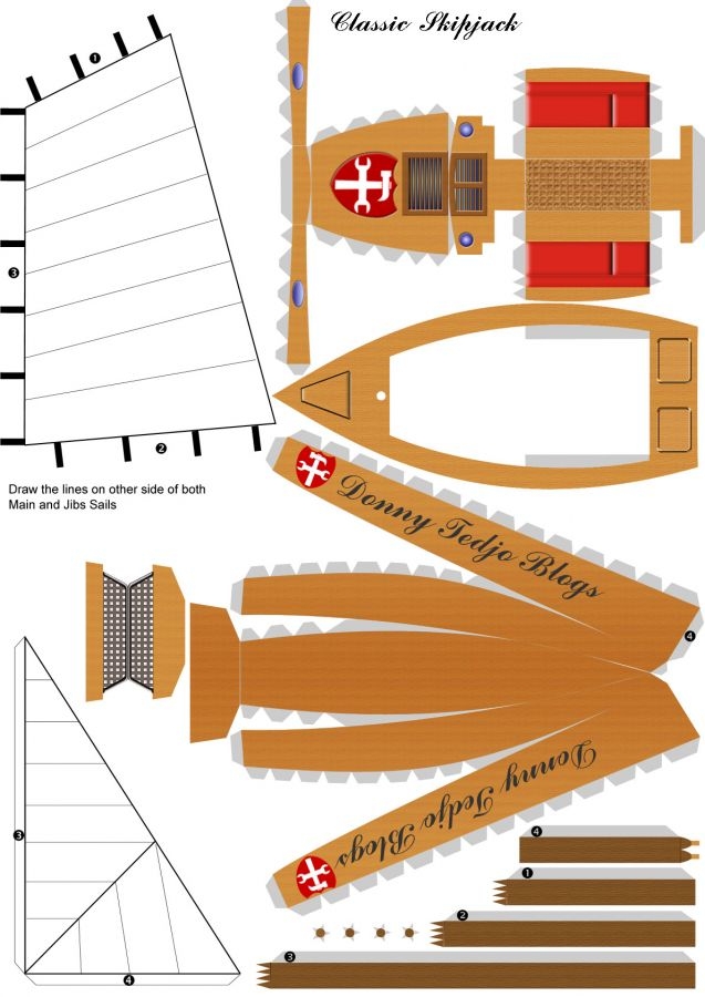 printable boat craft