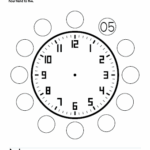 Printable Build A Clock Telling Time Activity Worksheets Library