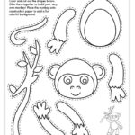 Printable Build A Monkey Craft Free Printable Crafts Monkey Crafts