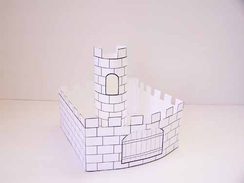 Printable castle craft Create In The Chaos